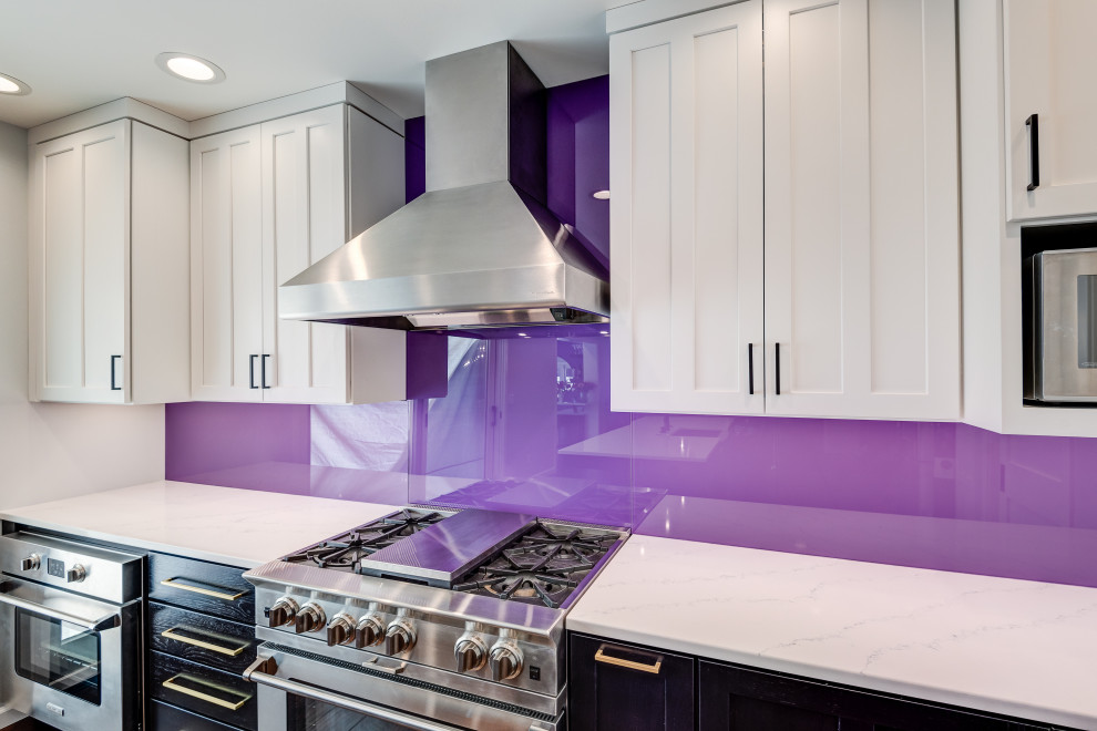 Purple Quartz Stone Kitchen Countertops