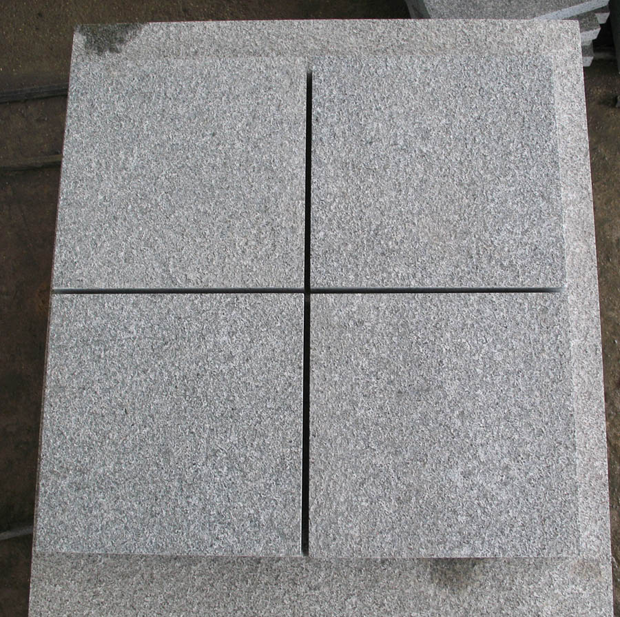 G654 Granite Tiles Flamed Surface