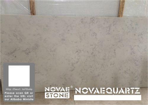 NV901 Bianco Carrara Quartz Slab