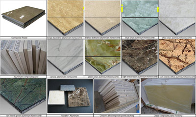 Masadi Stone Tiles Aluminum Honeycomb Composite Stone