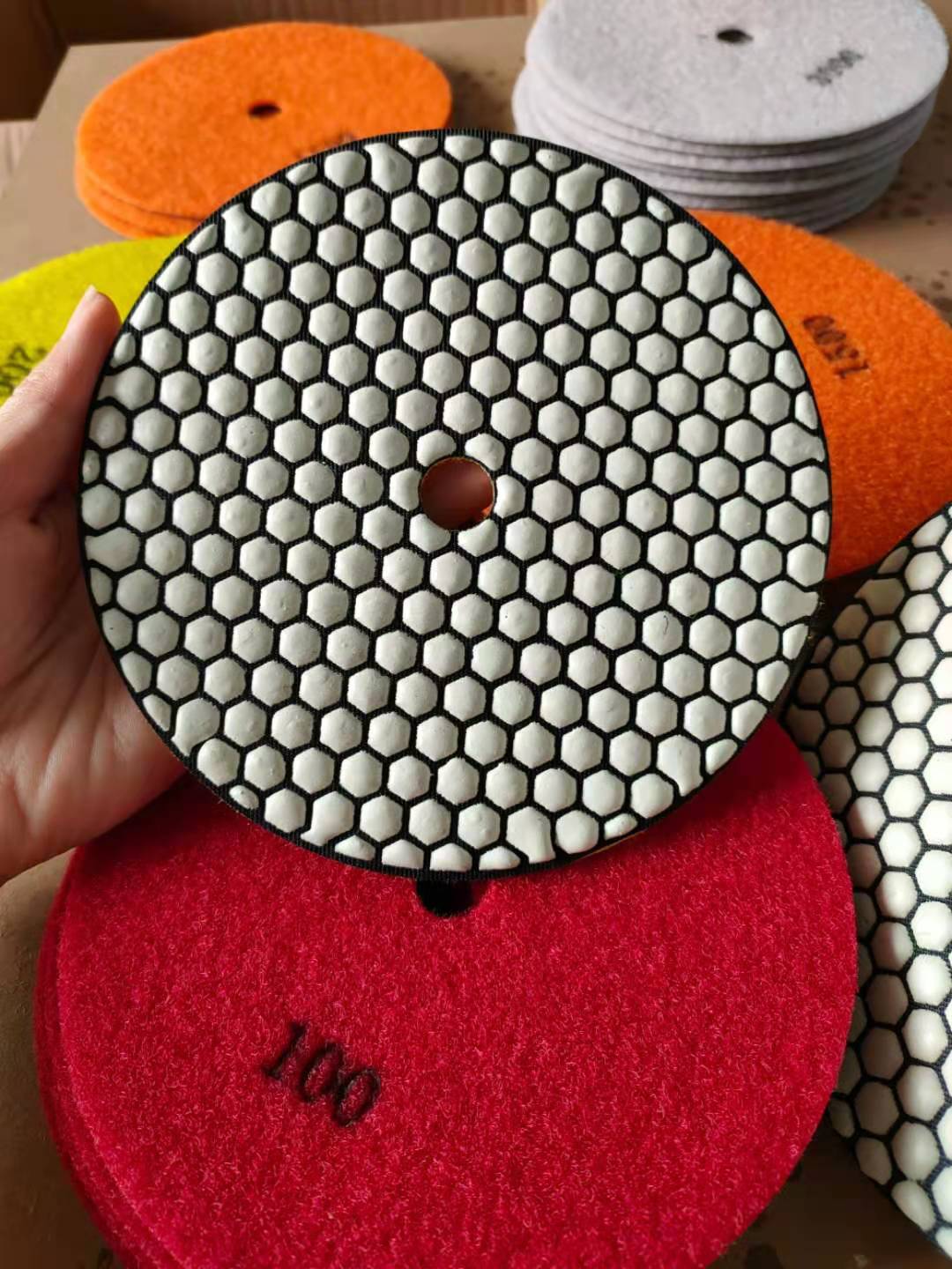 7 inches High-quality Dry Polishing Pads
