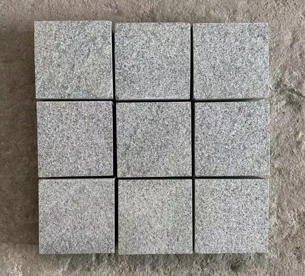 G654 Cube Stone Flamed Top