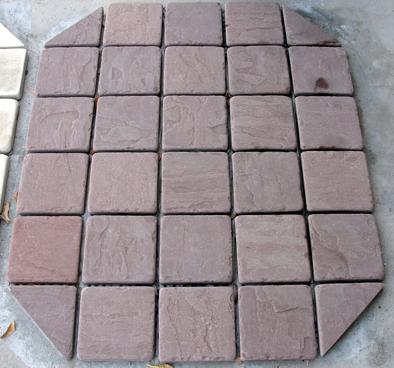 Red Chocolate Sandstone Tiles  Slabs