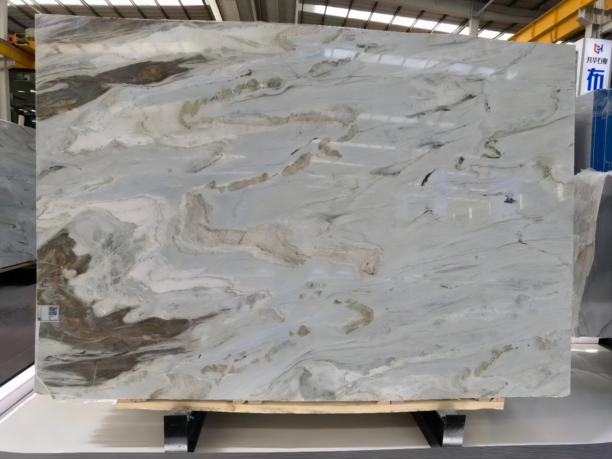Bright and Colorful the Starry Night Marble Slabs