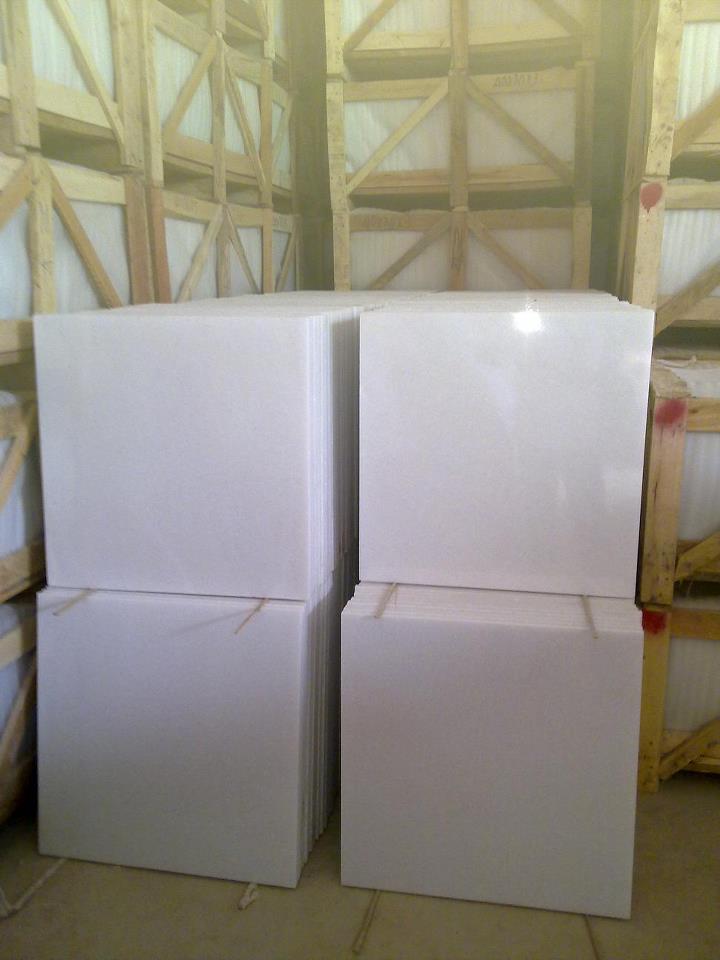 Pure crystal white Marble