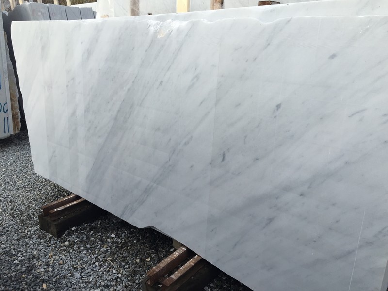 White Carrara Slabs