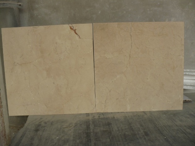 Crema Marfil tiles 457x457x15mm