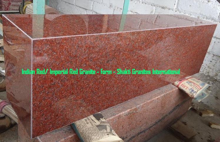 Imperial Red Granite, Indian Red Granite
