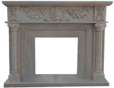 White Marble FireplacesLYF-02A