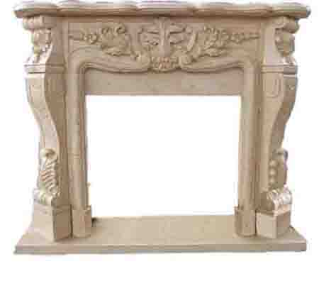 Yellow Marble fireplaces LYF-03B