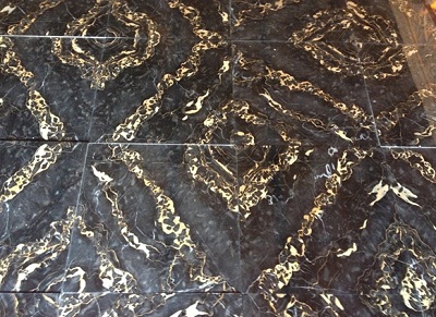Nero Portoro marble