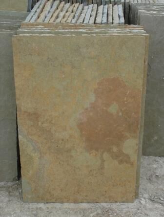 MC gold limestone slabs