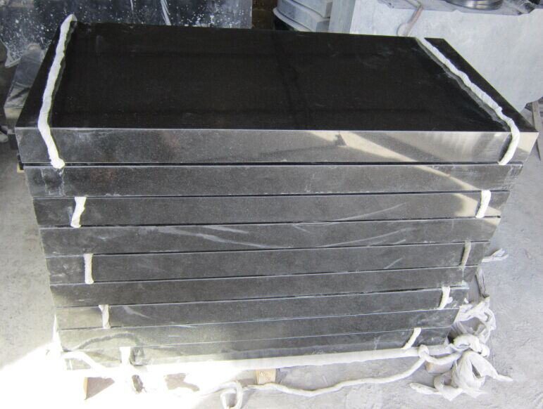 Fengzhen black granite rectangular monument