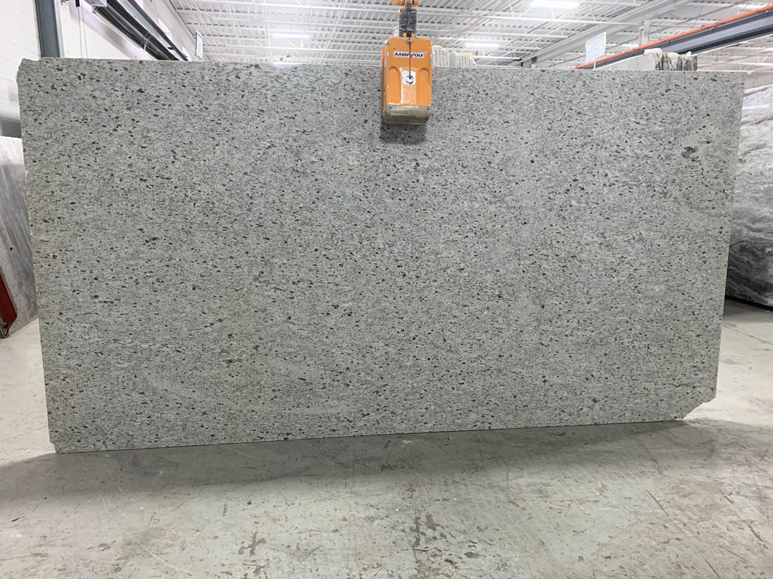 White Galaxy Granite Slabs Polished White Indian Granite Slabs For