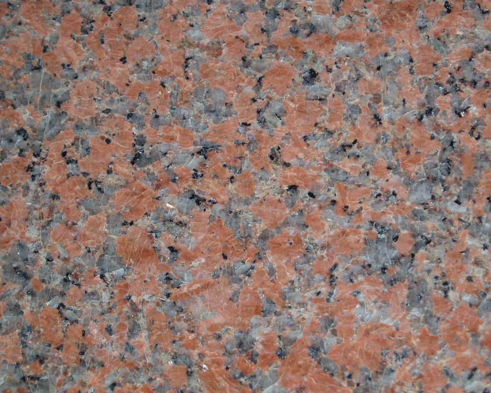 Maple Leaf Red Granite Slabs Granite Tiles Customize Cutting Size