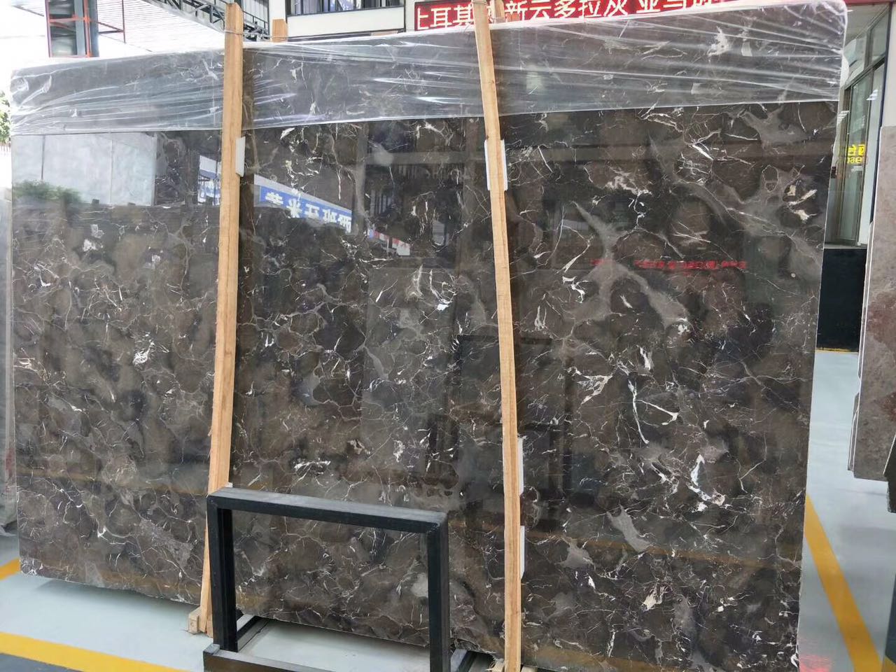 China Brown Marble Slabs Cut-to-size finished products polished