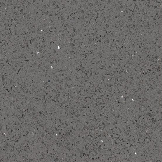 Starlight Grey Sparkle Quartz Stone With Glass