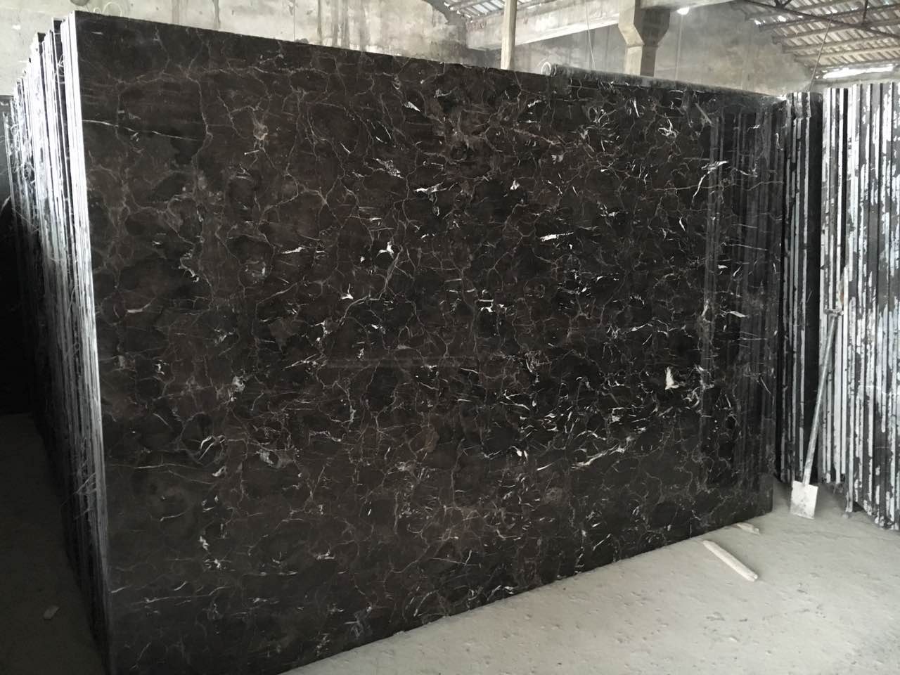 Chinese Emperador marble 1.8cm Slab FOB Wuhan port USD 14M2