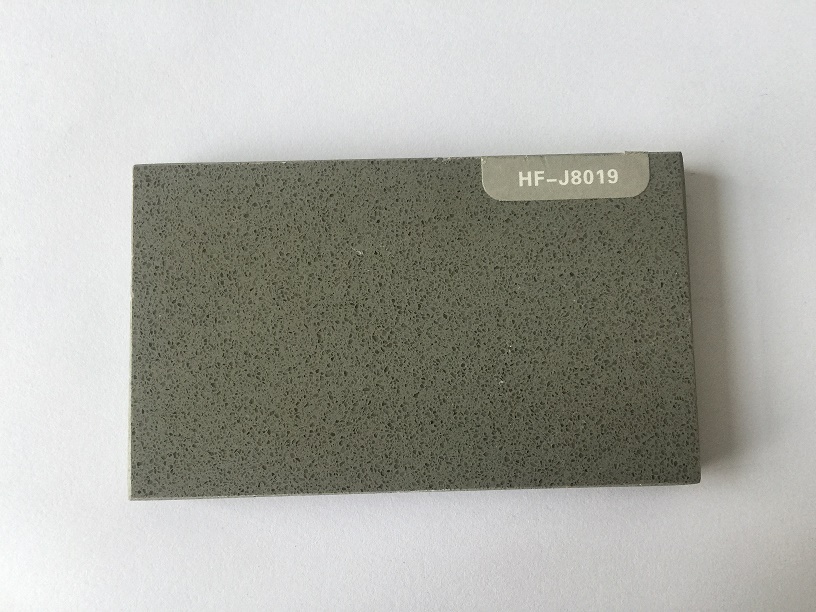 Dark gray color quartz stone for countertops