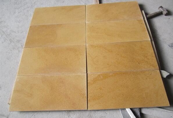 Armenia Gold Limestone Tiles Yellow Limestone tiles