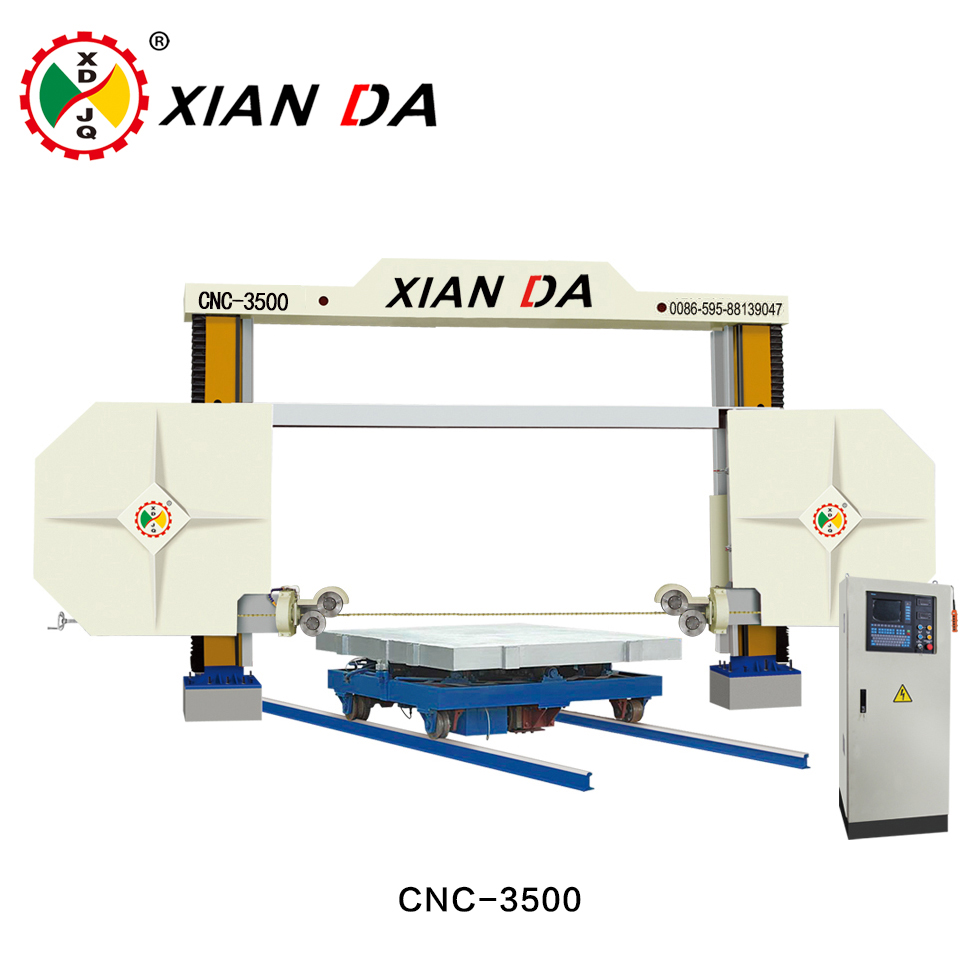 CNC-3500 CNC Diamond Wire Saw Stone Cutting Machine