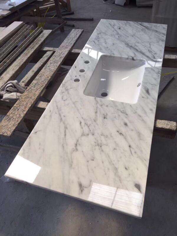 Carrara White countertops