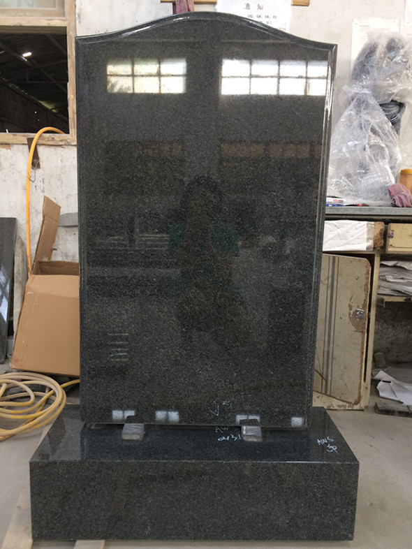 Cheap G654 Ogee Top Headstone from Xiamen Linstone