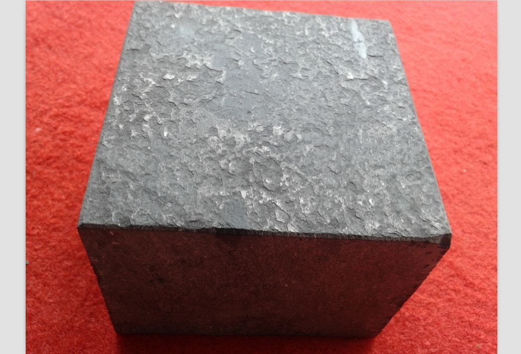 Chinese black basalt G778 Cube Stone Flamed surface