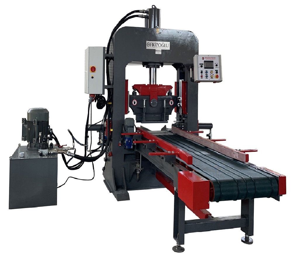 EM02 - Hydraulic Stone Press