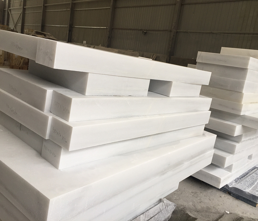 Natural Marble Sculpture Material China White