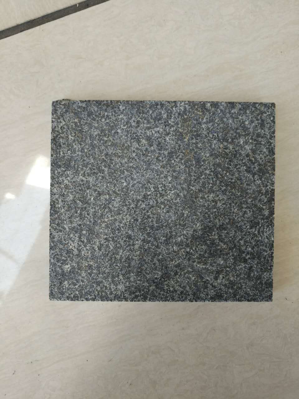 Chinese New Shanxi Black Granite Tiles with flamed surface