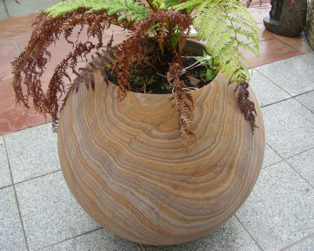 Indian Sandstone Flower Pot