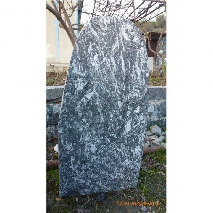 Cut and Bushhammered Tombstone