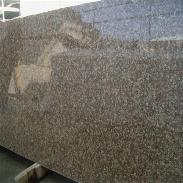 Peach Red Granite Slabs Polished 2cm for wall and floor covering