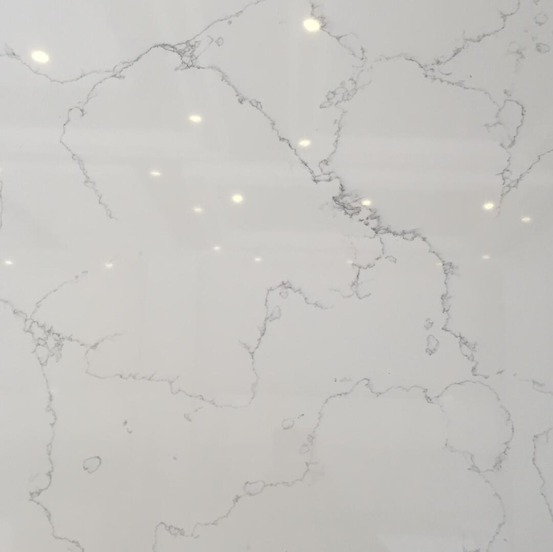 Quartz Stone Bs3421 Elizabeth from Guangdong China Solid Surfaces Polished Slabs & Tiles Engineered Stone for Hotel Kit