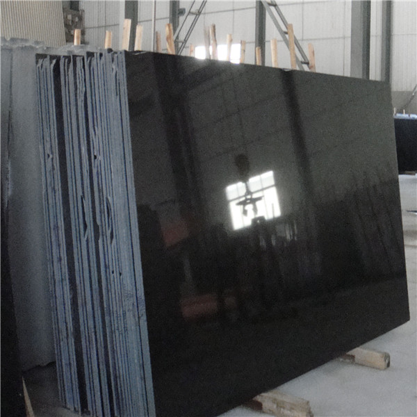 Chinese Classic Absolute Black Gangsaw Size Granite Slabs