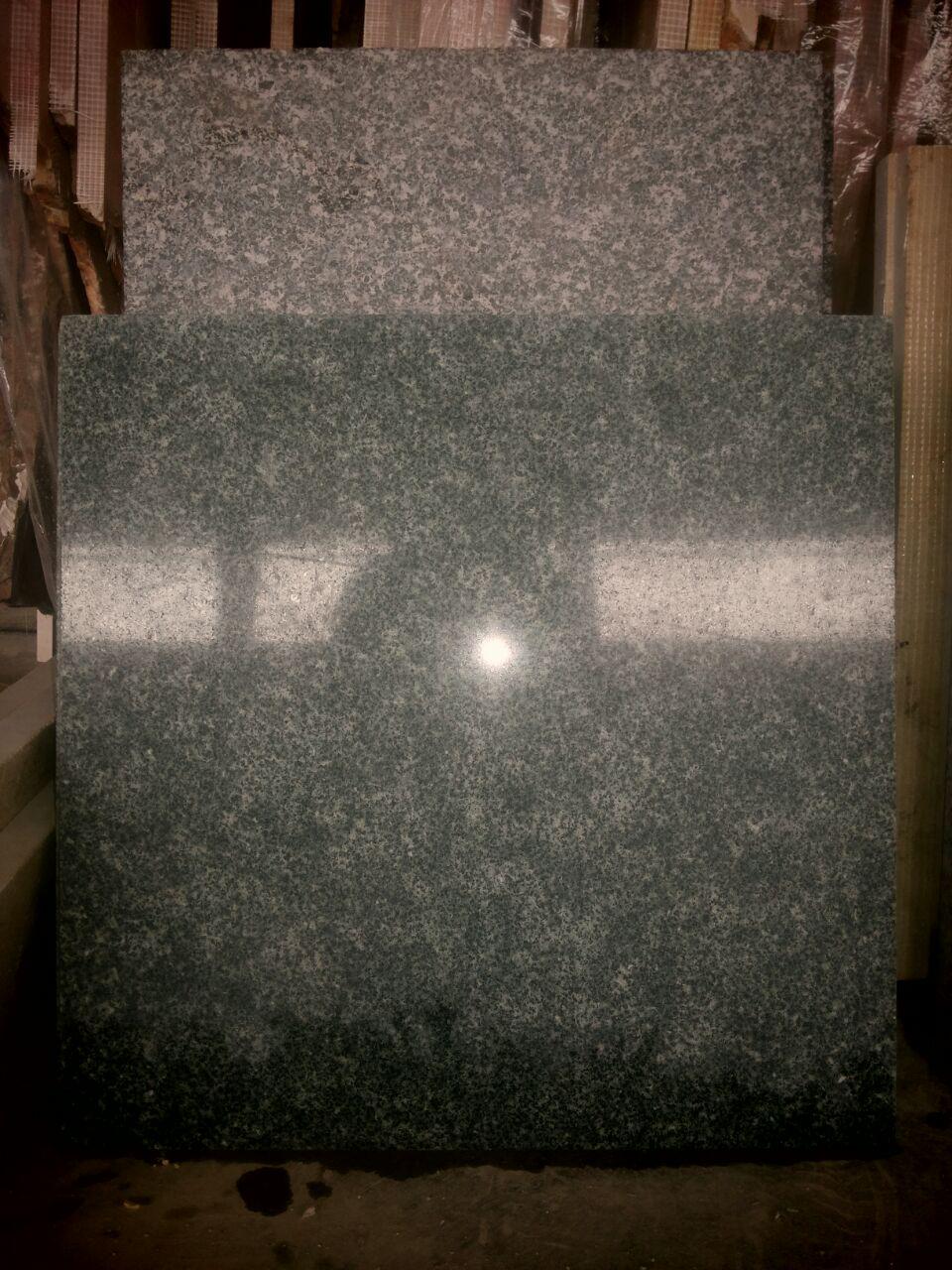 dark green granite tile