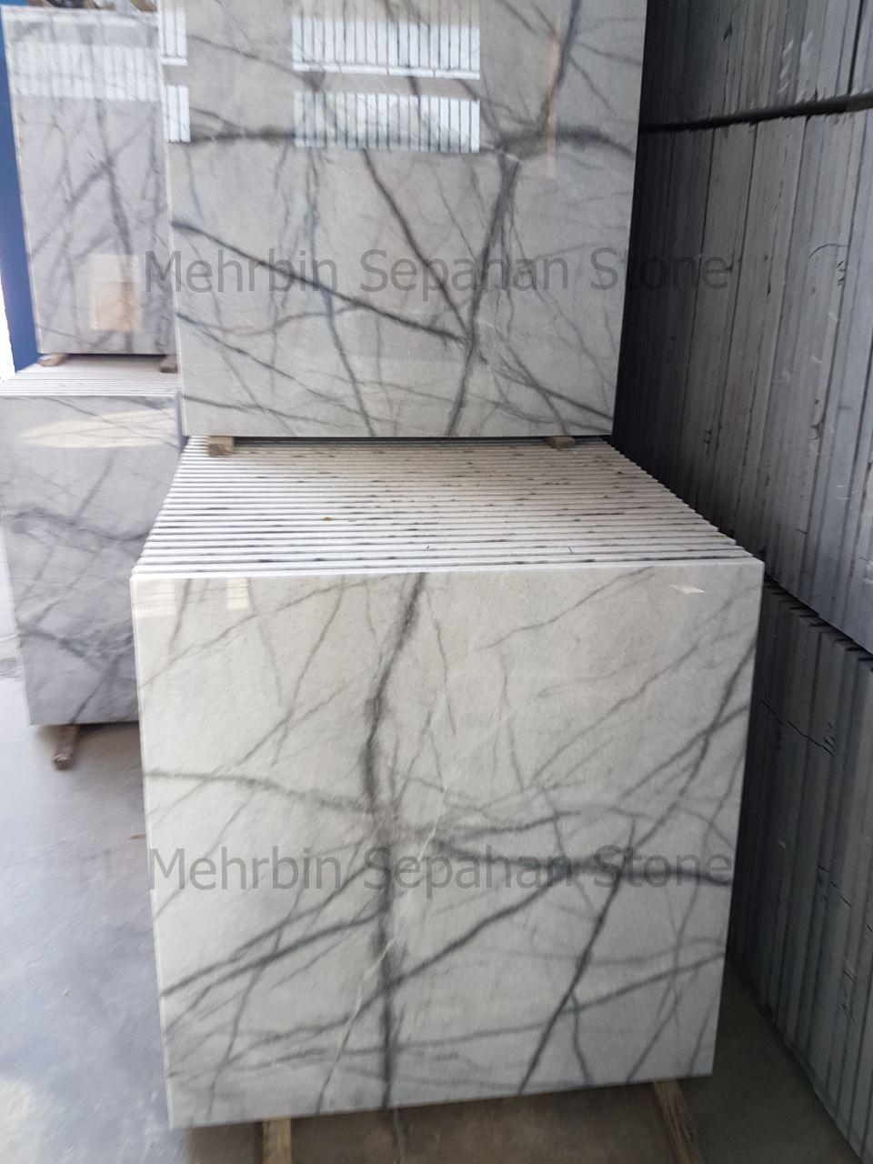 Persian White Spider Marble