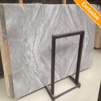 Aegen gray marble slabs