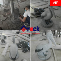 granite stone animal carving for garden projects