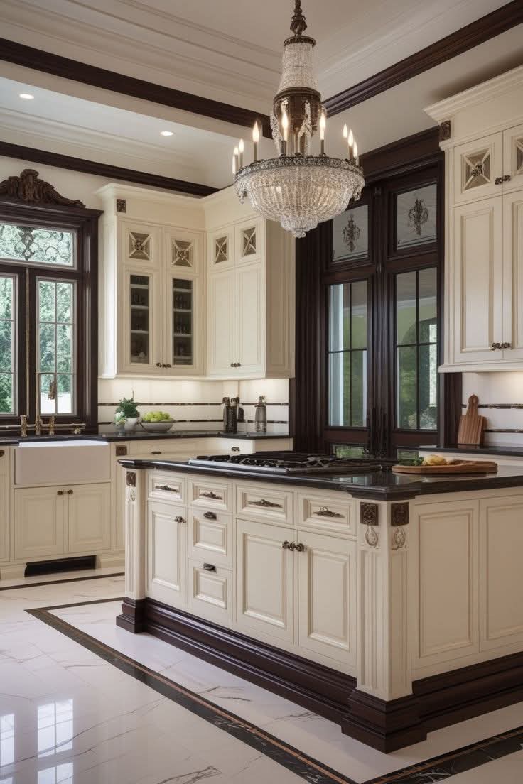 Black Granite Countertop for Kitchen Decorations