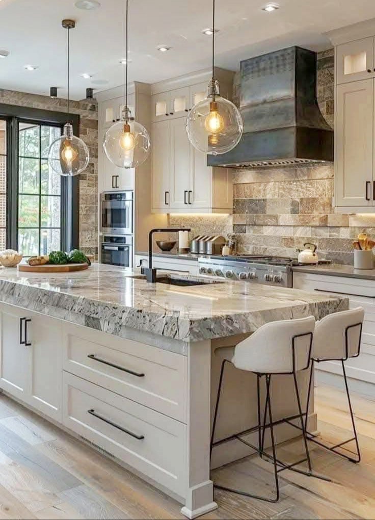 Gray Granite Countertops for Modern Kitchen Decorations