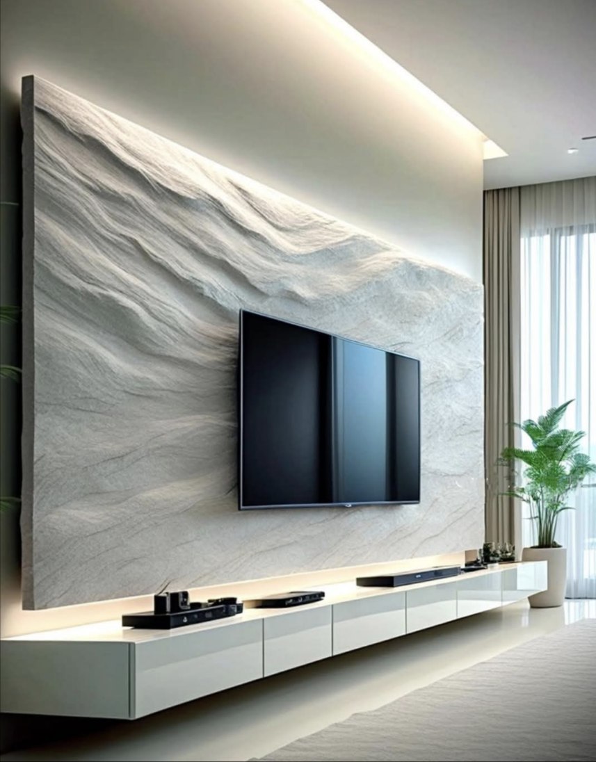 TV Wall Stone Designs TV Wall Stone Designs