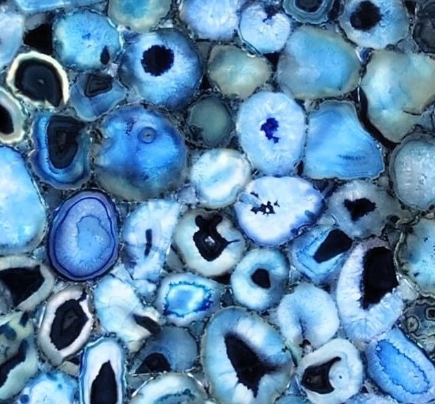 Blue Agate Slab
